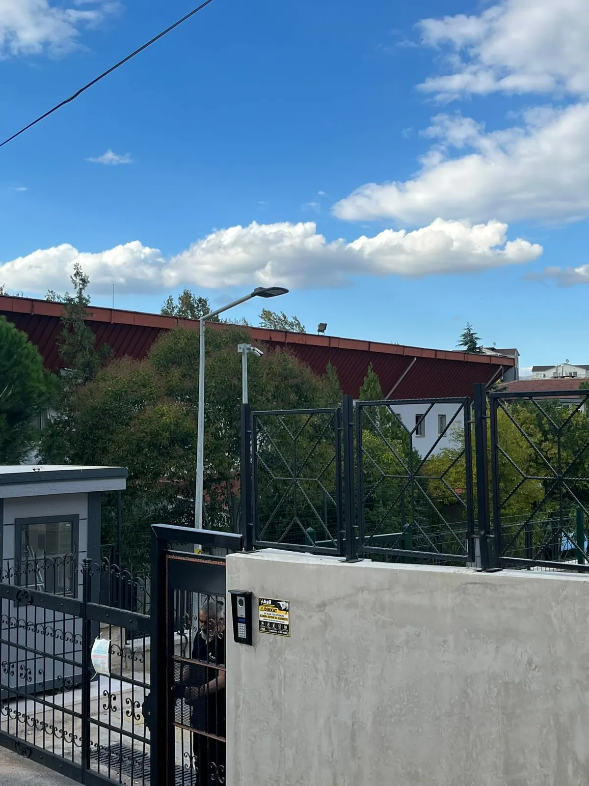 Site Giriş Alanı Uygulaması